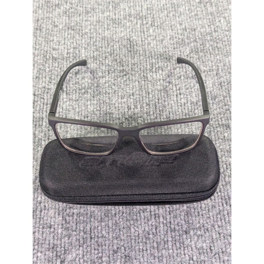 Arnette AN7154 447 Matte Black Rectangular Eyeglasses Frames 55-16-140 with Case